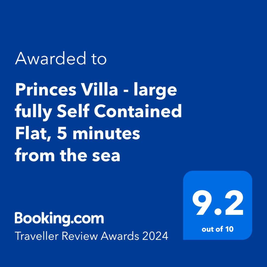 הייסטינגס Princes Villa - Large Fully Self Contained Flat, 5 Minutes From The Sea מראה חיצוני תמונה